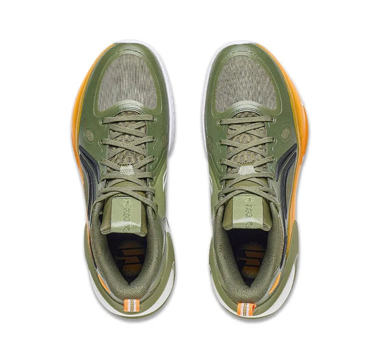 Li Ning Basketballschuh Yushuai 17 Low -Olive