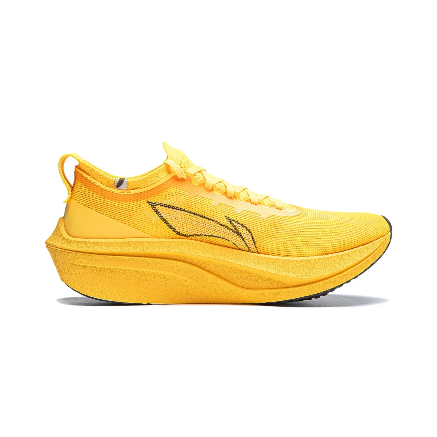 Li-Ning Unisex Wettkampf Laufschuh Feidian 4 Elite - neon-gelb