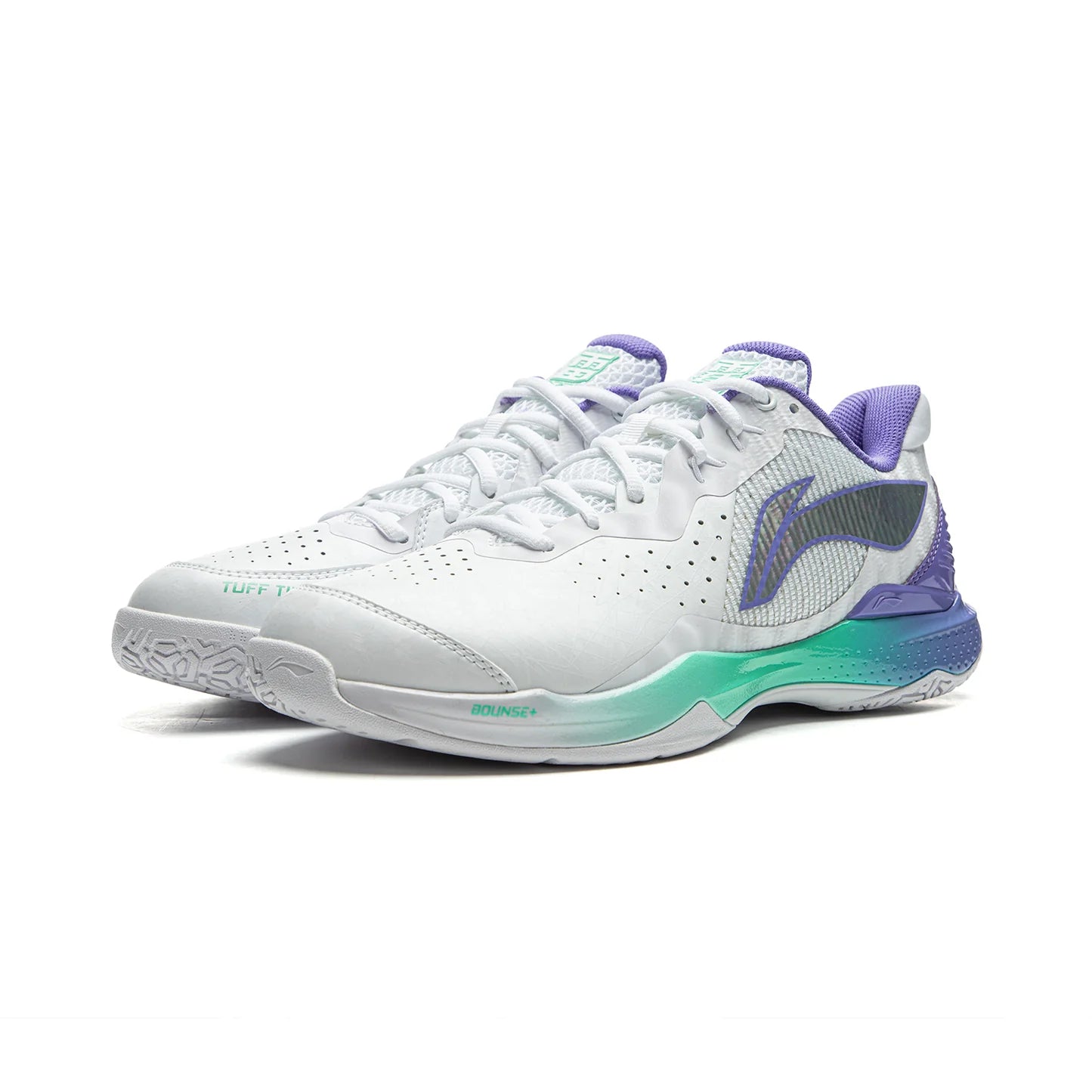 Li-Ning Unisex Badmintonschuh Donner 2 - weiß/lila
