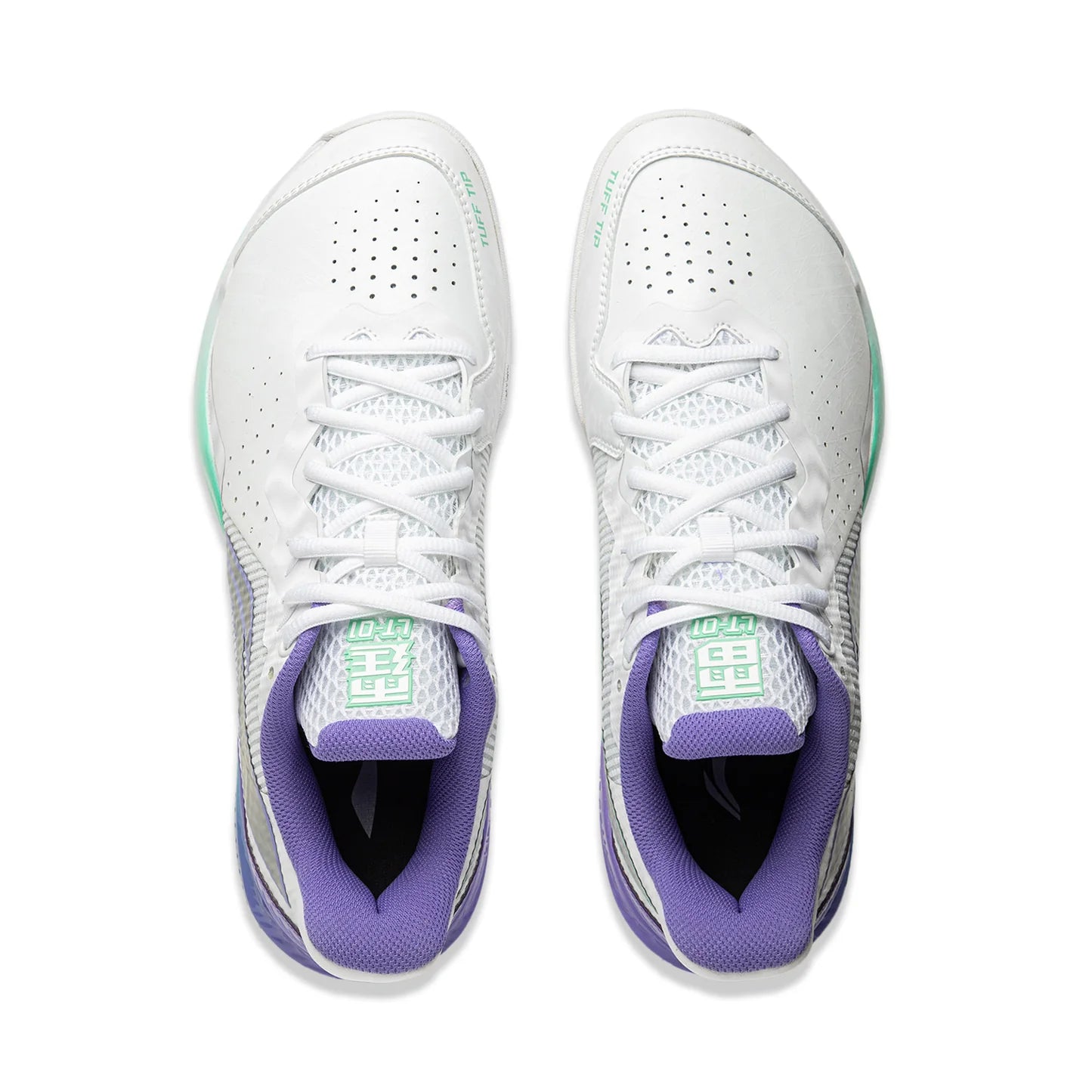 Li-Ning Unisex Badmintonschuh Donner 2 - weiß/lila