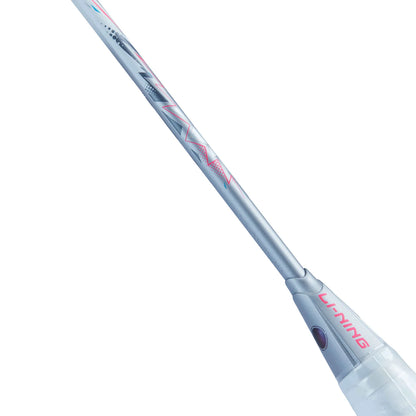 Li - Ning AXFORCE BIGBANG (4U) WEISS/PINK - UNBESPANNT