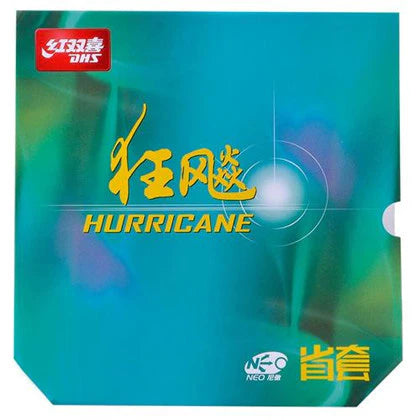 DHS NEO Hurricane 3 Provincial Edition schwarz 39 2,15mm (Blau Sponge) Belag