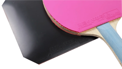 DHS Hurricane 9 2,15mm Mittel 38 Belag Rosa