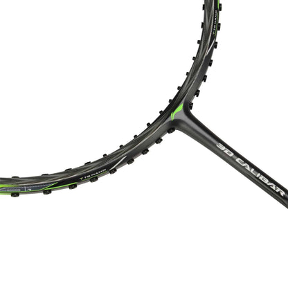 Li-Ning Badmintonschläger 3D Calibar 300 Combat bespannt