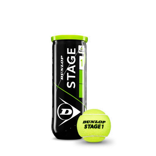 Dunlop STAGE 1 Green 3er Dose Tennisbälle