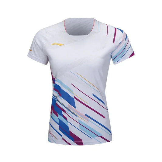Li-Ning Damen Wettkampfshirt "International Teams Power" - weiß