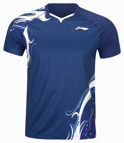 Li-Ning Unisex Sportshirt Fan Edition "China Youth Team" Koi - blau