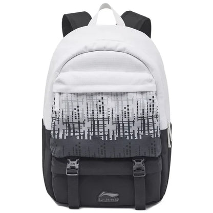 Li-Ning Unisex Basketball-Sport-Rucksack "Li-Ning Classics" Schwarz-Weiß