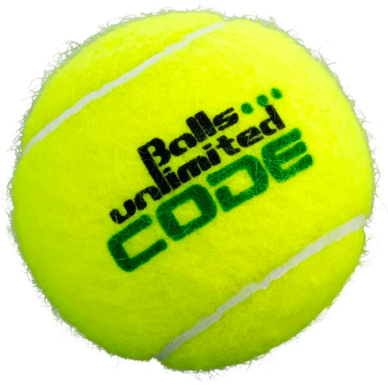 MSV Balls Unlimited Code Green Tennisbälle, drucklos, 60er Beutel Gelb/Gelb
