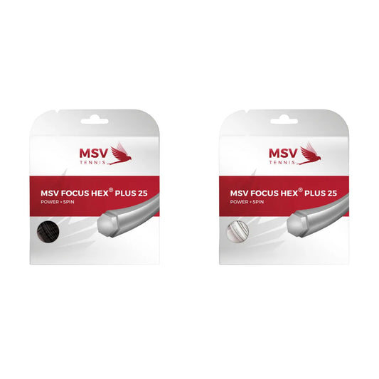 MSV Focus HEX® Plus 25 Tennissaite 12m