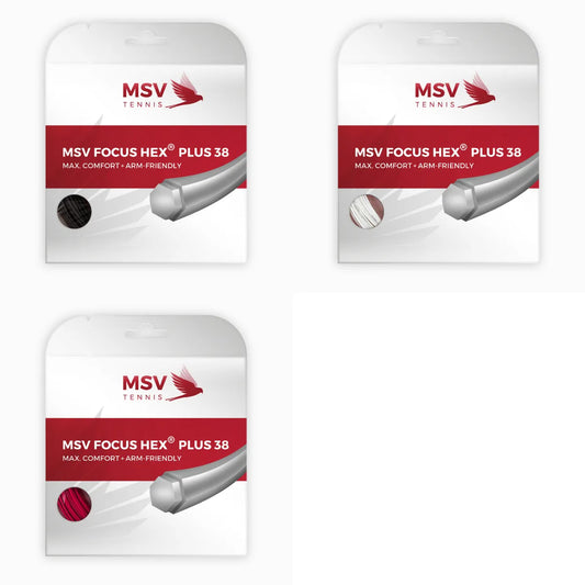 MSV Focus HEX® Plus 38 Tennissaite 12m