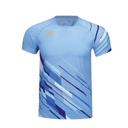 Li-Ning Herren Wettkampfshirt "International Teams Power" - hellblau