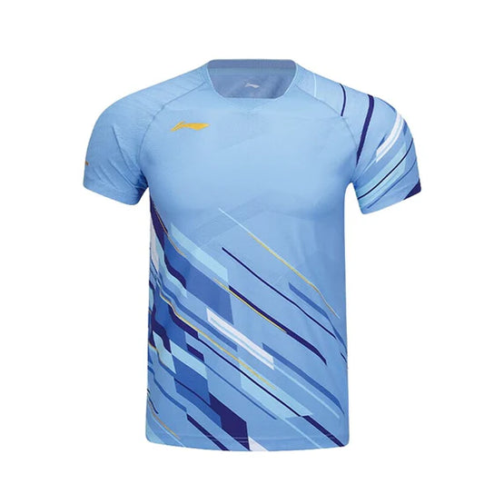 Li-Ning Herren Wettkampfshirt "International Teams Power" - hellblau