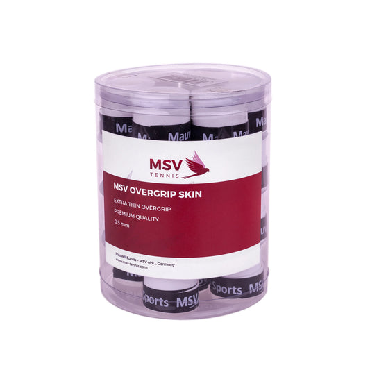 MSV Overgrip Skin perforiert, 24 / Pack, weiß