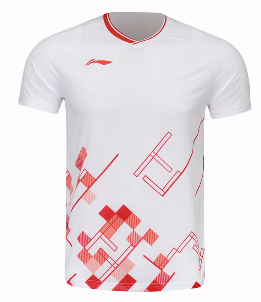 Li-Ning Kinder Sportshirt China Youth Team Fan-Edition weiß