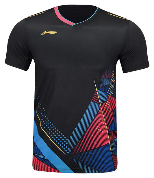 Li-Ning Herren Wettkampfshirt "International Teams WIND" - schwarz