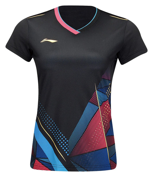 Li-Ning Damen Wettkampfshirt "International Teams WIND" - schwarz