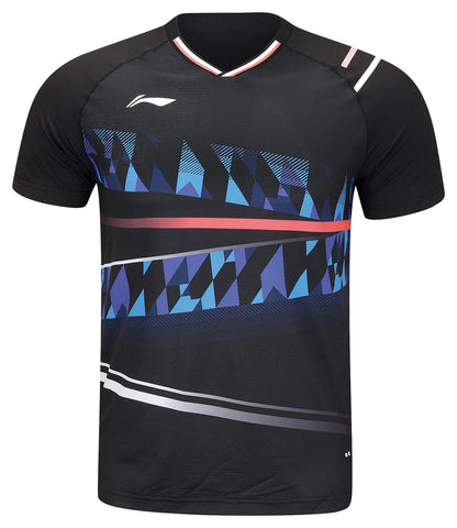 Li-Ning Herren Wettkampfshirt "International Players PUSH" - schwarz