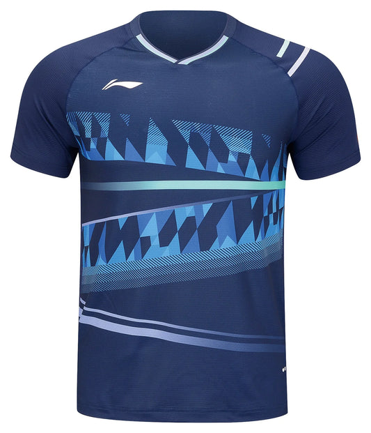 Li-Ning Herren Wettkampfshirt "International Players PUSH" - blau