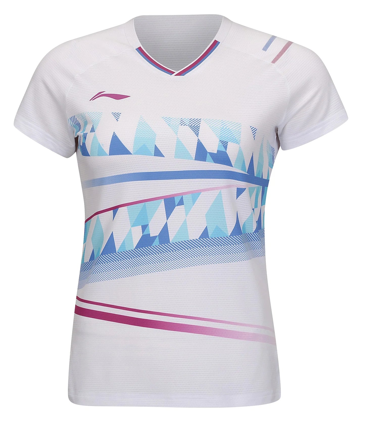 Li-Ning Damen Wettkampfshirt "International Players PUSH" - weiß