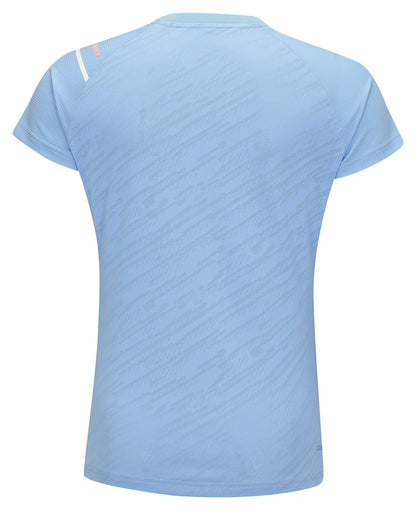Li-Ning Damen Wettkampfshirt "International Players PUSH" - hellblau
