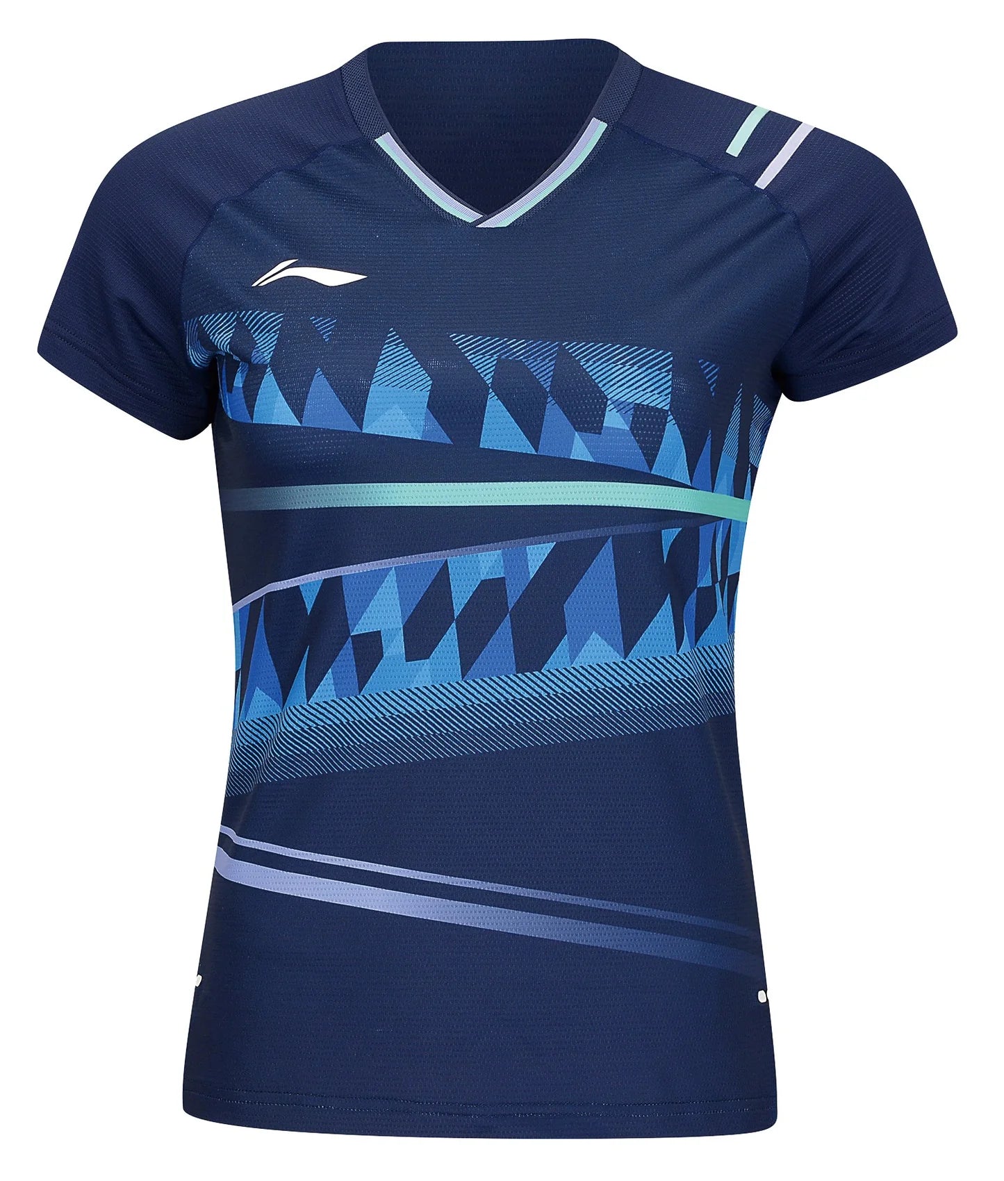 Li-Ning Damen Wettkampfshirt "International Players PUSH" - blau
