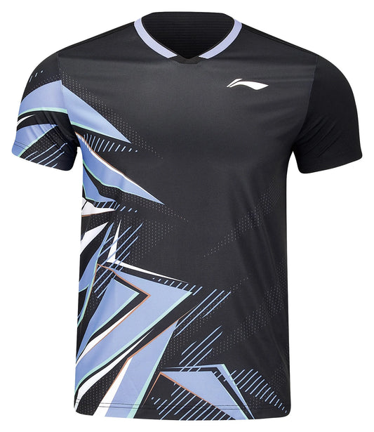 Li-Ning Unisex Wettkampfshirt Fan-Edition "China Youth Team FIGHT" - schwarz