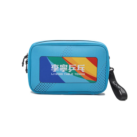 Li-Ning Tischtennis Hülle Tasche "Champion" hellblau