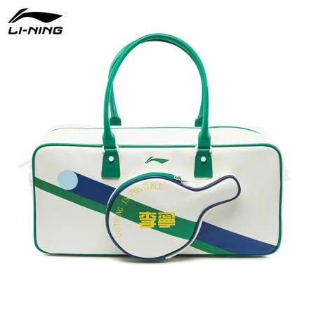 Li-Ning Tischtennis Bucket Bag "Stroke" - weiß