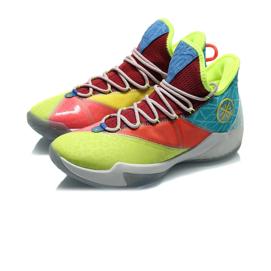 Li Ning Basketballschuh Wade Fission lite green/yellow/red