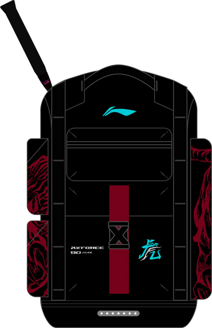 Li-Ning Rucksack "Axforce 90 Max" Tiger limited schwarz/orange