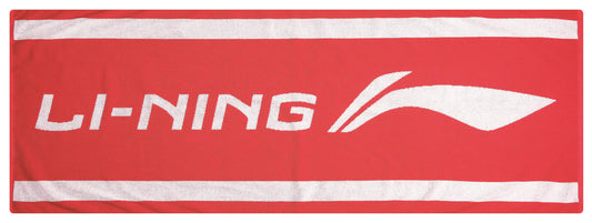 Li-Ning Sport Towel Normal Logo Red/White