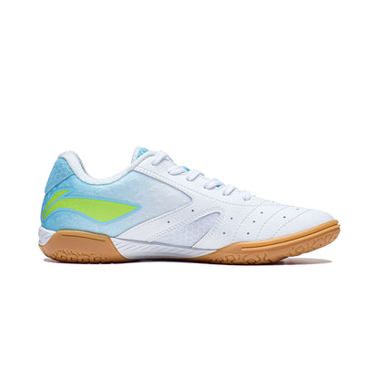 Li-Ning Professional Unisex Tischtennis Schuh "Champion" weiß/blau