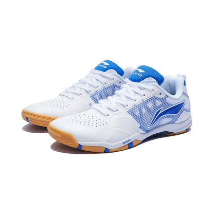 Li-Ning Unisex Tischtennisschuh Hawk Eye 2.0 Pro - weiß/blau