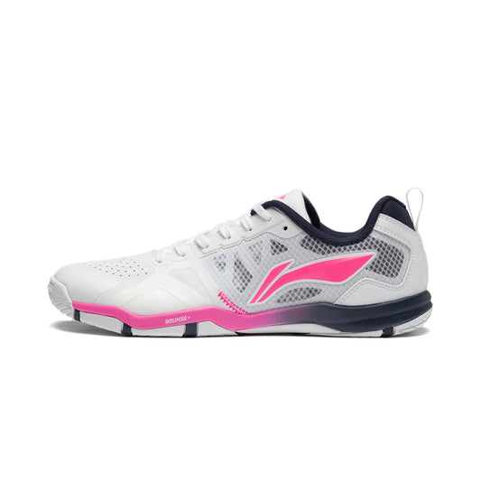 Li-Ning Unisex Tischtennisschuh Hawk Eye 2.0 Pro - weiß/pink