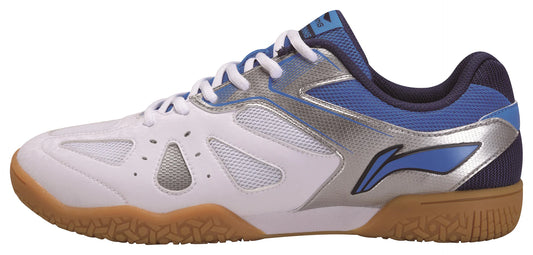 Li-Ning Herren Tischtennisschuh Hawk Eye - weiß/blau
