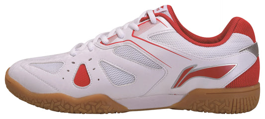 Li-Ning Herren Tischtennisschuh Hawk Eye - weiß/rot