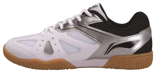 Li-Ning Herren Tischtennisschuh Hawk Eye - weiß/schwarz