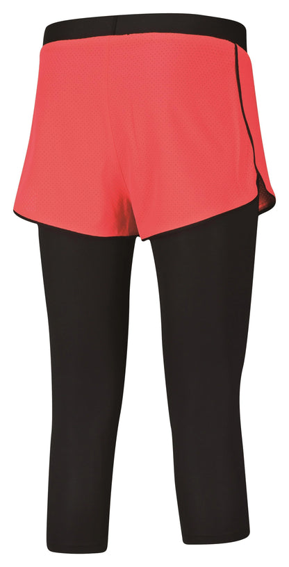 Li-Ning Damen Leg Warmer Sport-Shorts Red