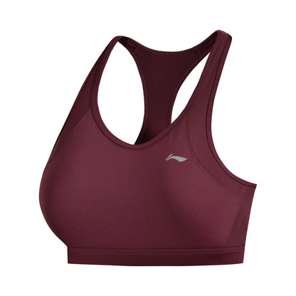 Li-Ning Damen Sport-BH Tight Fit rot medium Support