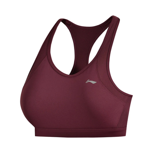 Li-Ning Damen Sport-BH Tight Fit rot medium Support