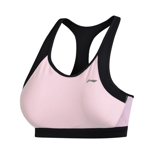 Li-Ning Sports Bra Tight Fit Cherry Blossom