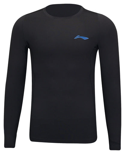 Li-Ning Unisex Base Layer Langarm - schwarz