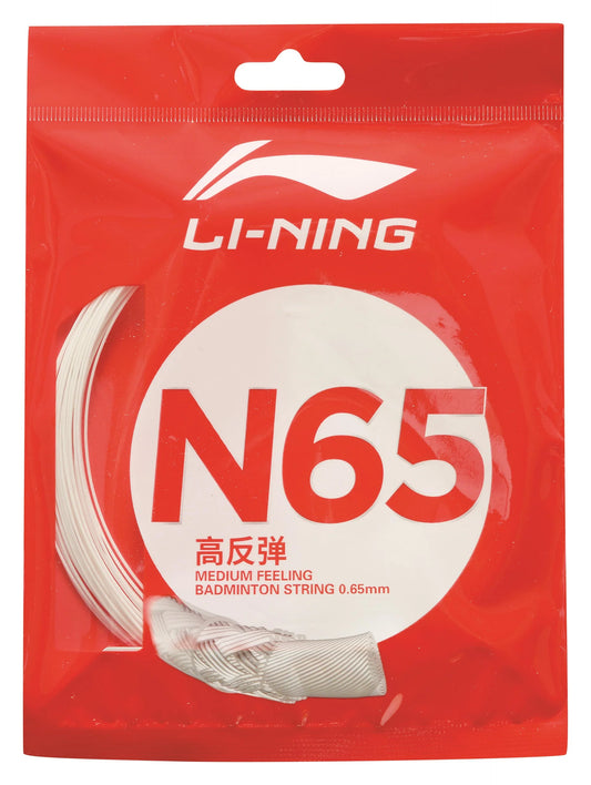 Li-Ning Badmintonsaite N65 im 10m-Set verschiedene Farben