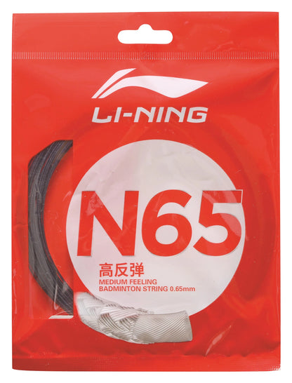 Li-Ning Badmintonsaite N65 im 10m-Set verschiedene Farben