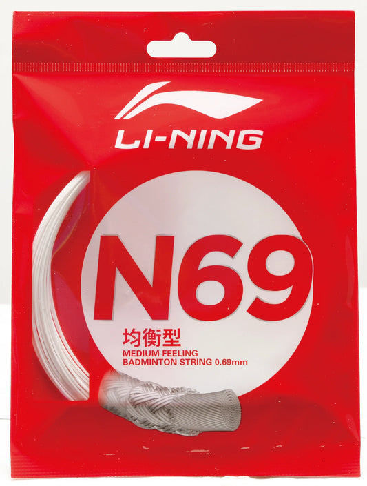 Li-Ning Badmintonsaite N69 im 10m-Set verschiedene Farben