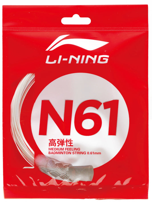 Li-Ning Badmintonsaite N61 im 10m-Set - verschiedene Farben