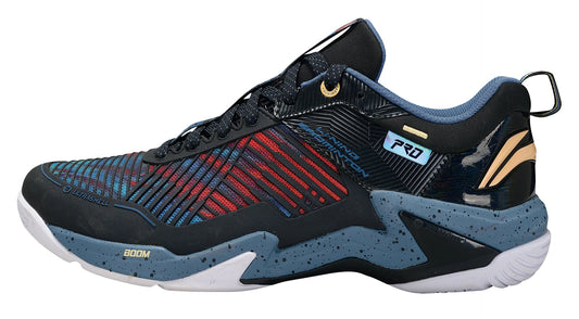 Li-Ning Unisex Badmintonschuh Donner Pro Schwarz