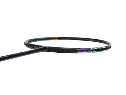 Li-Ning Badmintonschläger Lightning 2000 Schwarz-Grün bespannt