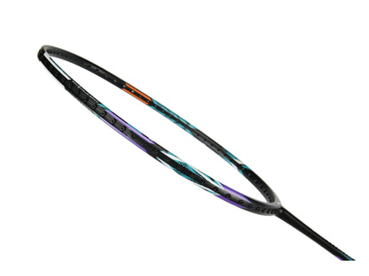 Li-Ning Badmintonschläger Lightning 2000 Schwarz-Grün bespannt